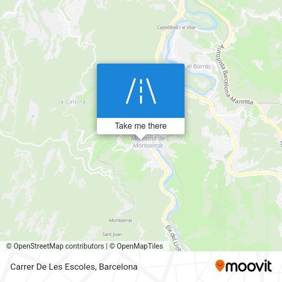 Carrer De Les Escoles map