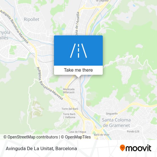 Avinguda De La Unitat map