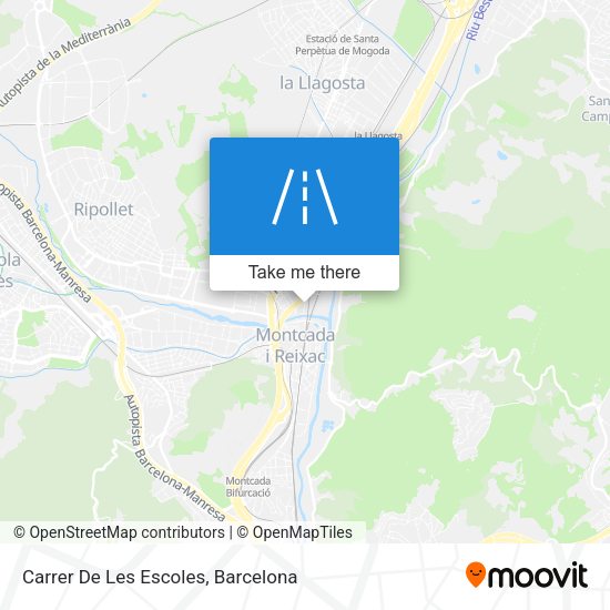 Carrer De Les Escoles map
