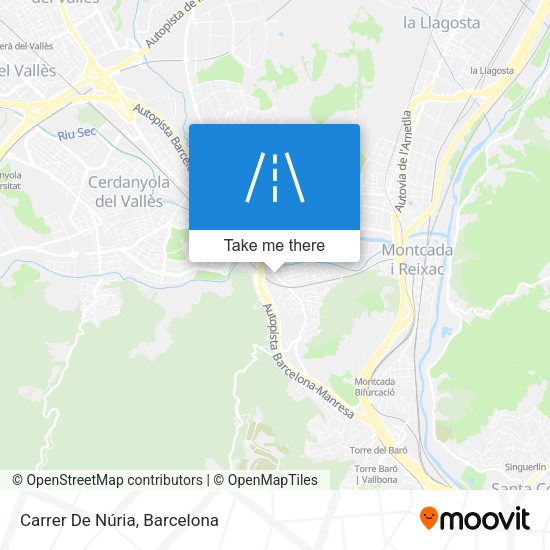 Carrer De Núria map