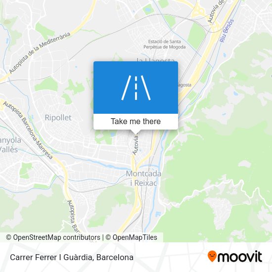 Carrer Ferrer I Guàrdia map