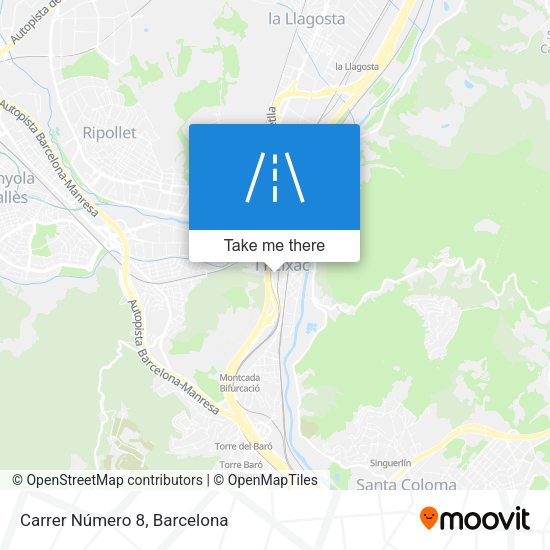 Carrer Número 8 map