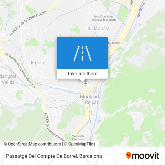 Passatge Del Compte De Borrel map