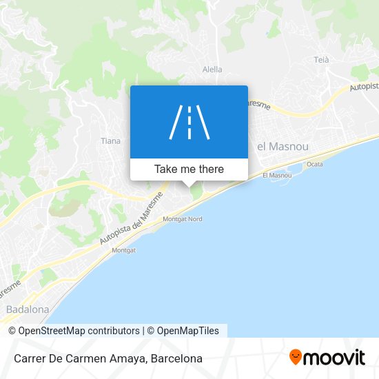 Carrer De Carmen Amaya map
