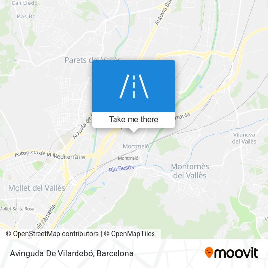 Avinguda De Vilardebó map