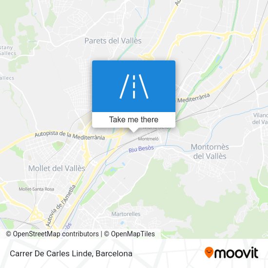 Carrer De Carles Linde map