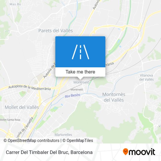 Carrer Del Timbaler Del Bruc map