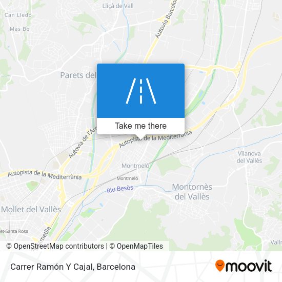 Carrer Ramón Y Cajal map