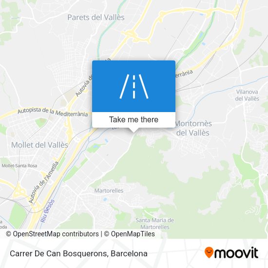Carrer De Can Bosquerons map