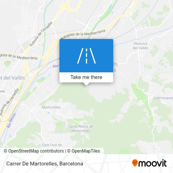 Carrer De Martorelles map