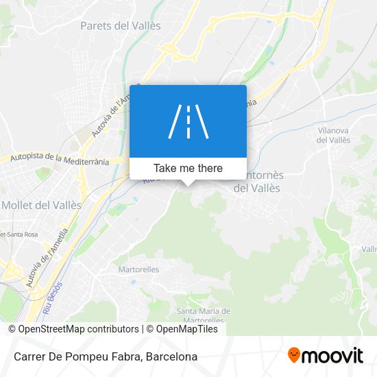 Carrer De Pompeu Fabra map