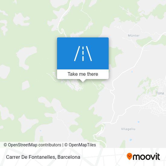 Carrer De Fontanelles map