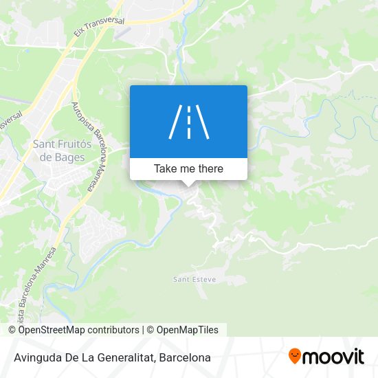 Avinguda De La Generalitat map
