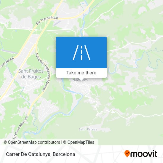 Carrer De Catalunya map