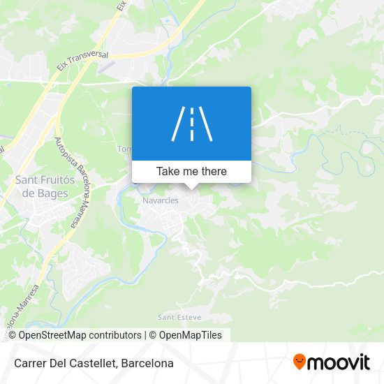 Carrer Del Castellet map