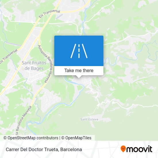 Carrer Del Doctor Trueta map