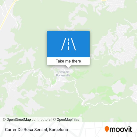 Carrer De Rosa Sensat map