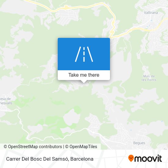 Carrer Del Bosc Del Samsó map