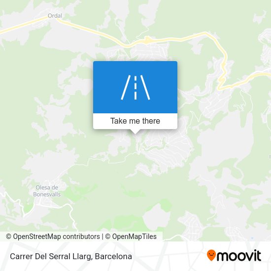 Carrer Del Serral Llarg map