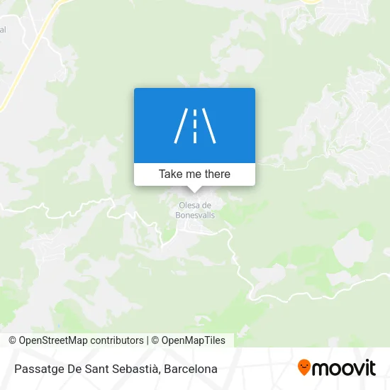 Passatge De Sant Sebastià map