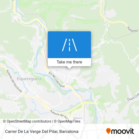 Carrer De La Verge Del Pilar map