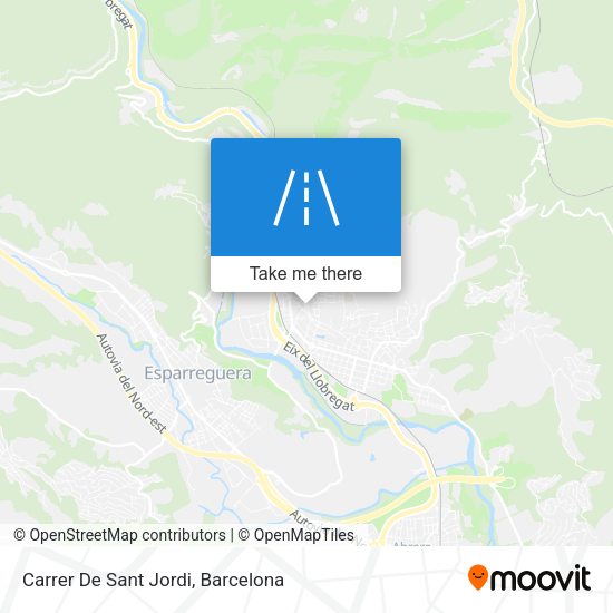 Carrer De Sant Jordi map