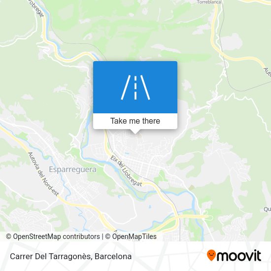 Carrer Del Tarragonès map