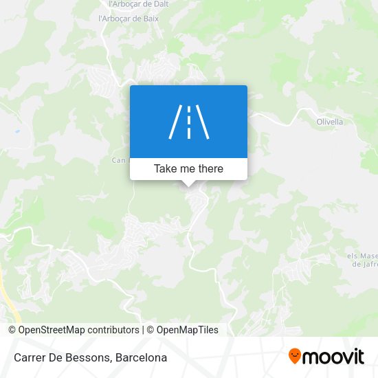 Carrer De Bessons map