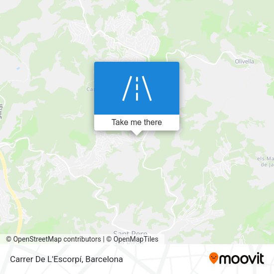 Carrer De L'Escorpí map