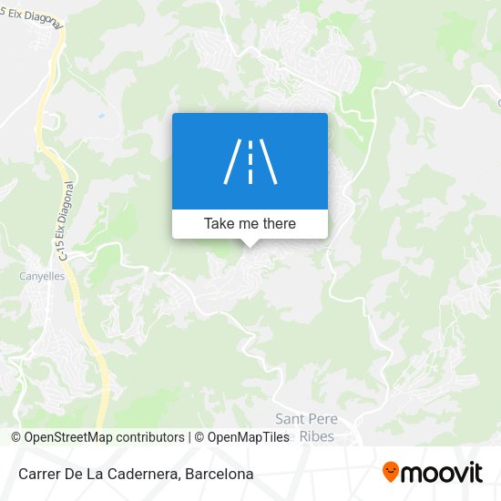 Carrer De La Cadernera map