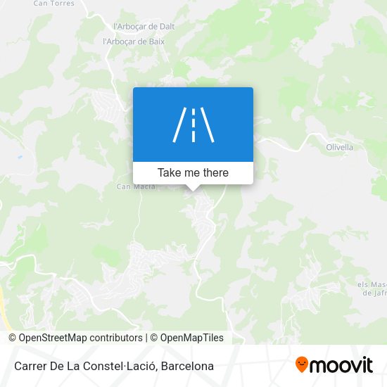 Carrer De La Constel·Lació map