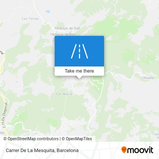 Carrer De La Mesquita map