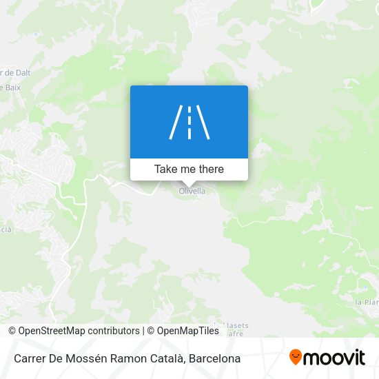 Carrer De Mossén Ramon Català map