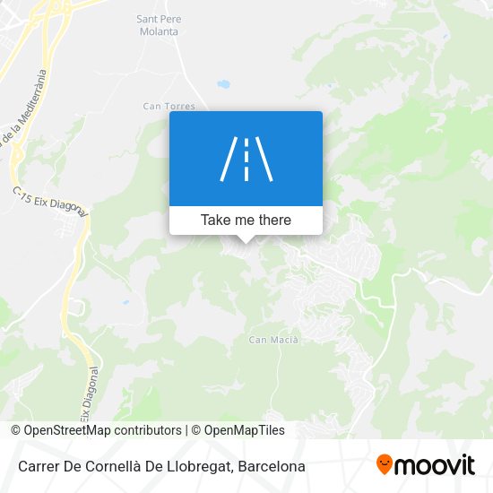 Carrer De Cornellà De Llobregat map