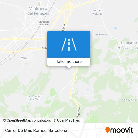 Carrer De Mas Romeu map