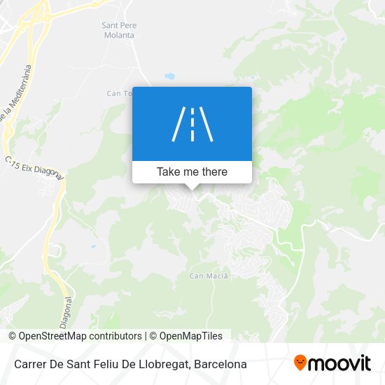 Carrer De Sant Feliu De Llobregat map