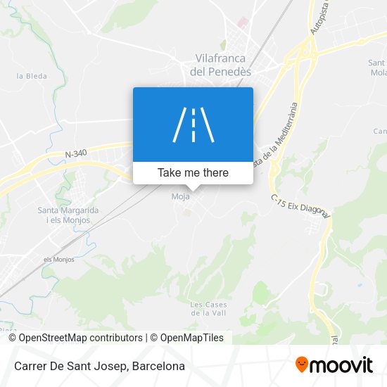 Carrer De Sant Josep map