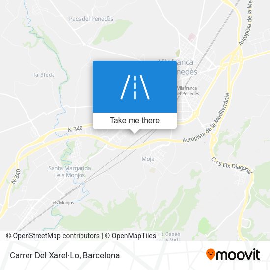 Carrer Del Xarel·Lo map