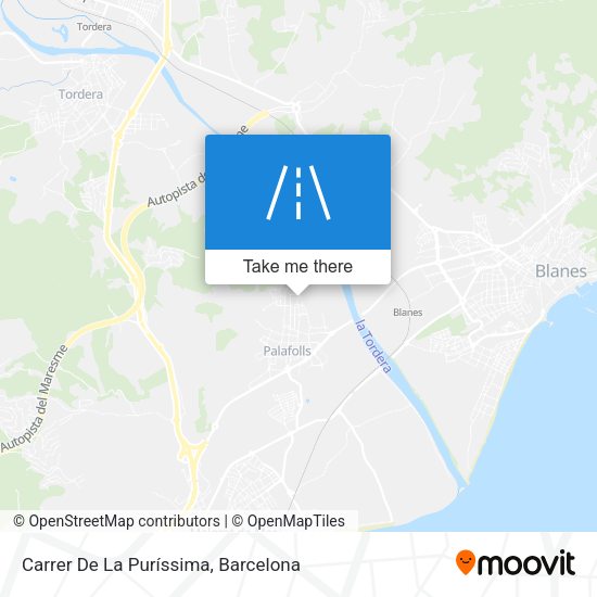 Carrer De La Puríssima map