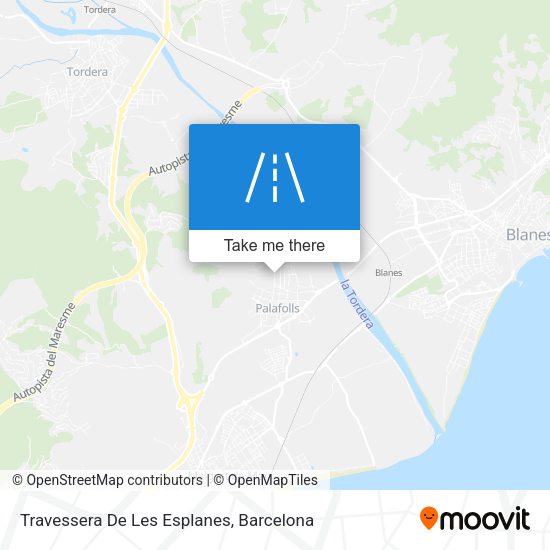 Travessera De Les Esplanes map