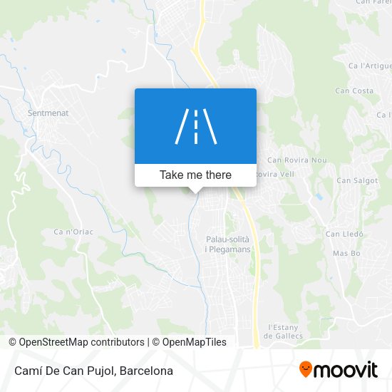 Camí De Can Pujol map