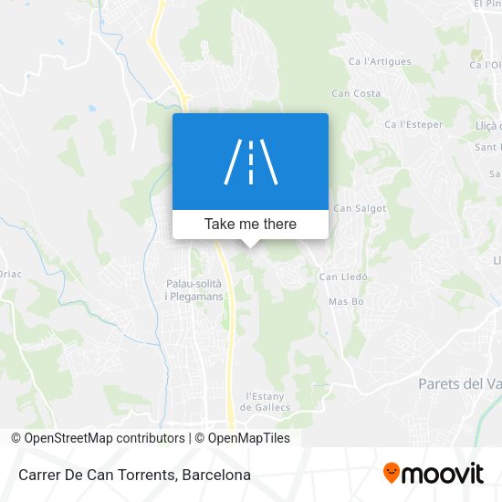 Carrer De Can Torrents map