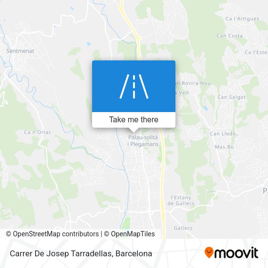 Carrer De Josep Tarradellas map