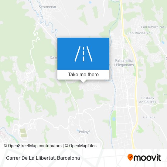 Carrer De La Llibertat map