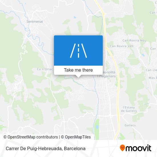 Carrer De Puig-Hebreuada map