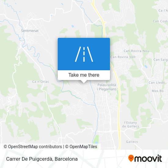 Carrer De Puigcerdà map