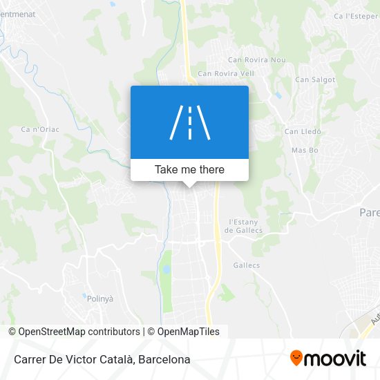 Carrer De Victor Català map