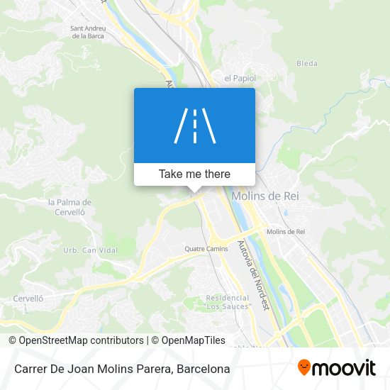 Carrer De Joan Molins Parera map