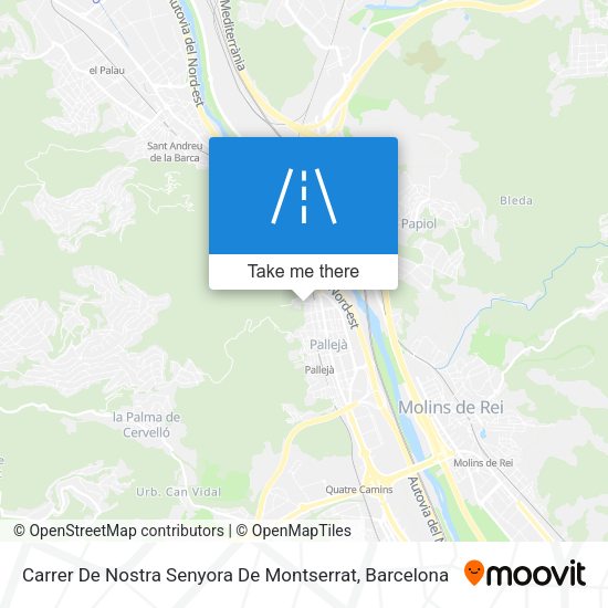 Carrer De Nostra Senyora De Montserrat map