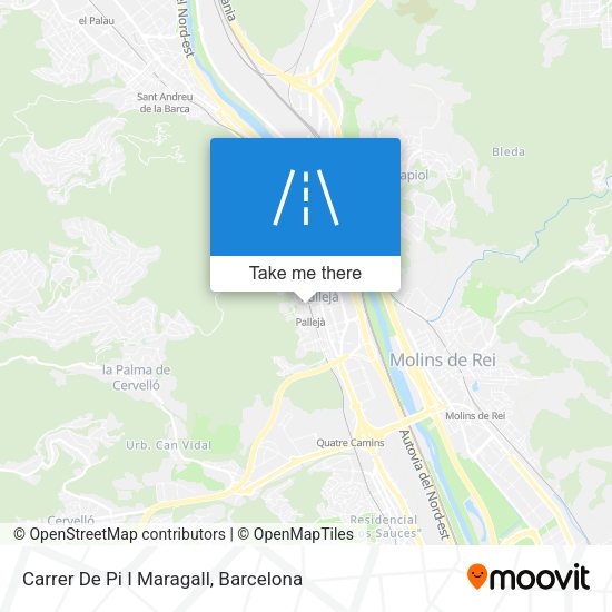 Carrer De Pi I Maragall map